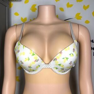 Pink Victoria's Secret Push Up Bra Size 36B